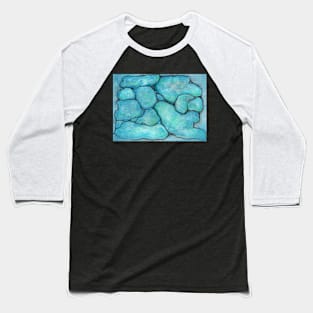 Southwest Turquoise Geode Baseball T-Shirt